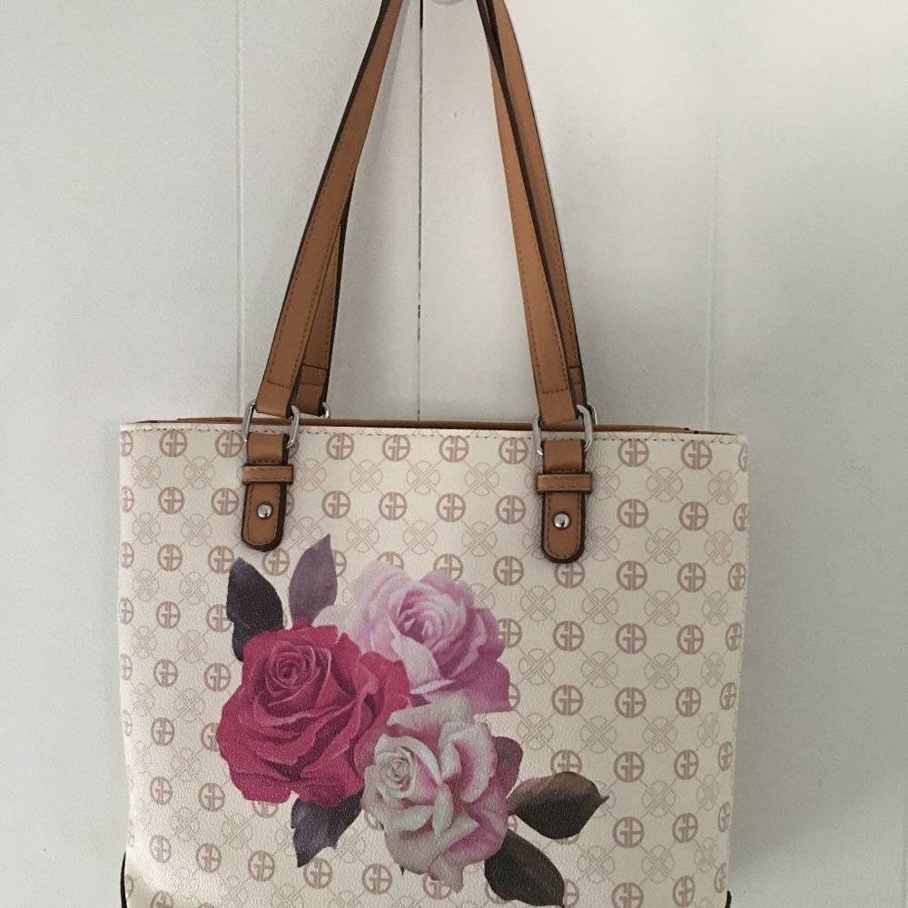 Giani Bernini Signature Rose Tote bag